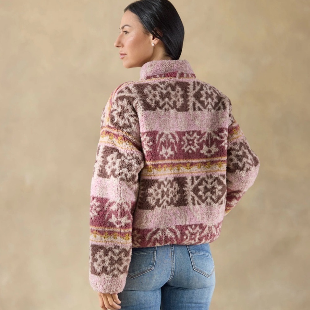 NWOT ▶️ Sundance ◀️ Heidi Sherpa fleece pullover PS - Picture 5 of 15